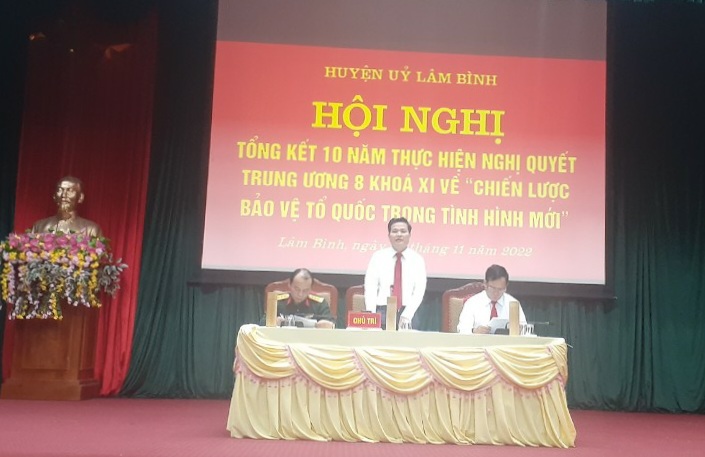 Huyện ủy Lâm Bình tổ chức Hội nghị Tổng kết 10 năm thực hiện Nghị quyết Trung ương 8 khóa XI