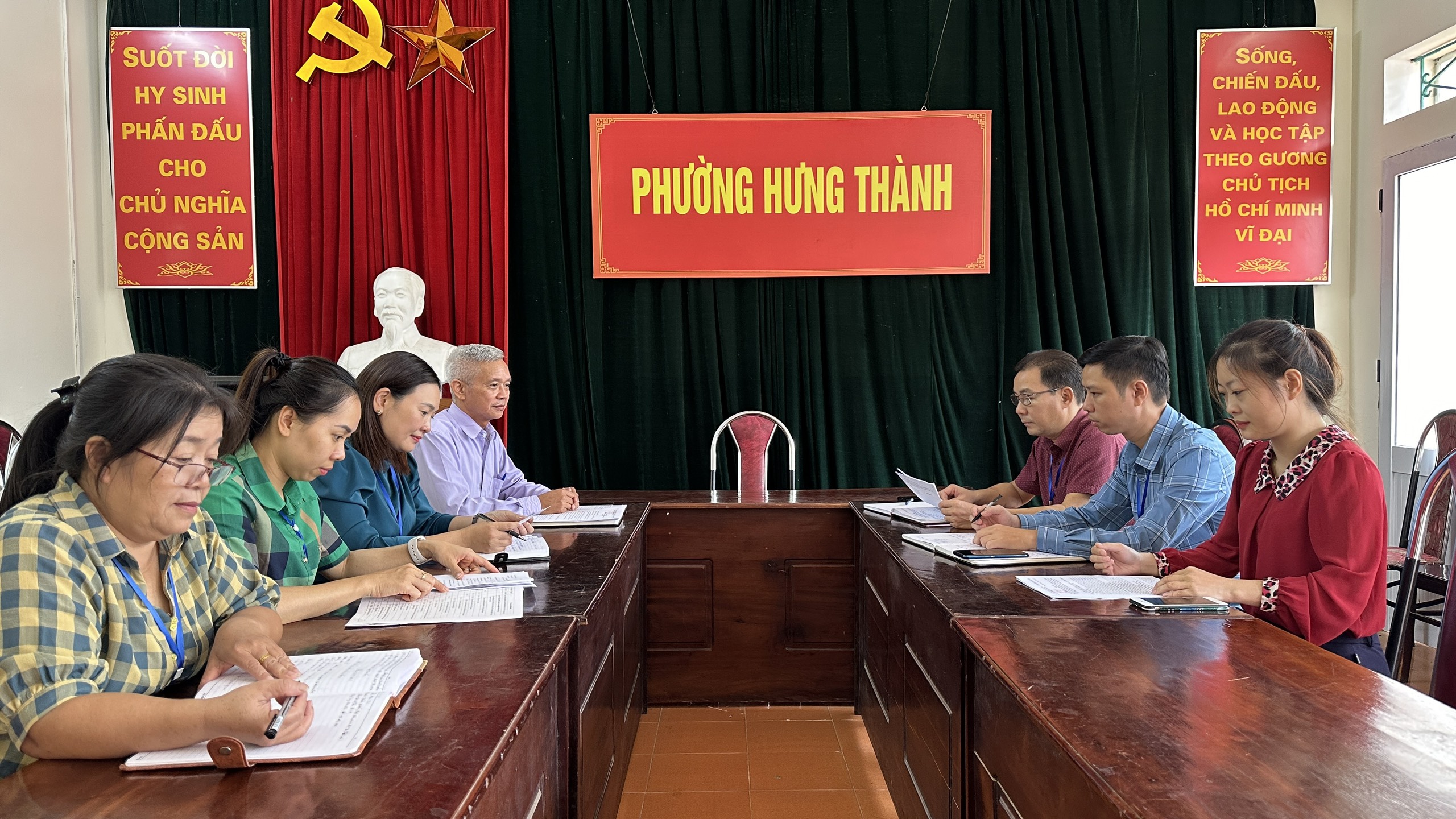 Ủy ban MTTQ và các tổ chức chính trị - xã hội phường Hưng Thành,  thành phố Tuyên Quang tổ chức giám sát việc thực hiện các quy định  của Nhà nước về công tác giải quyết đơn thư, khiếu nại của nhân dân  và công tác hòa giải ở cơ sở