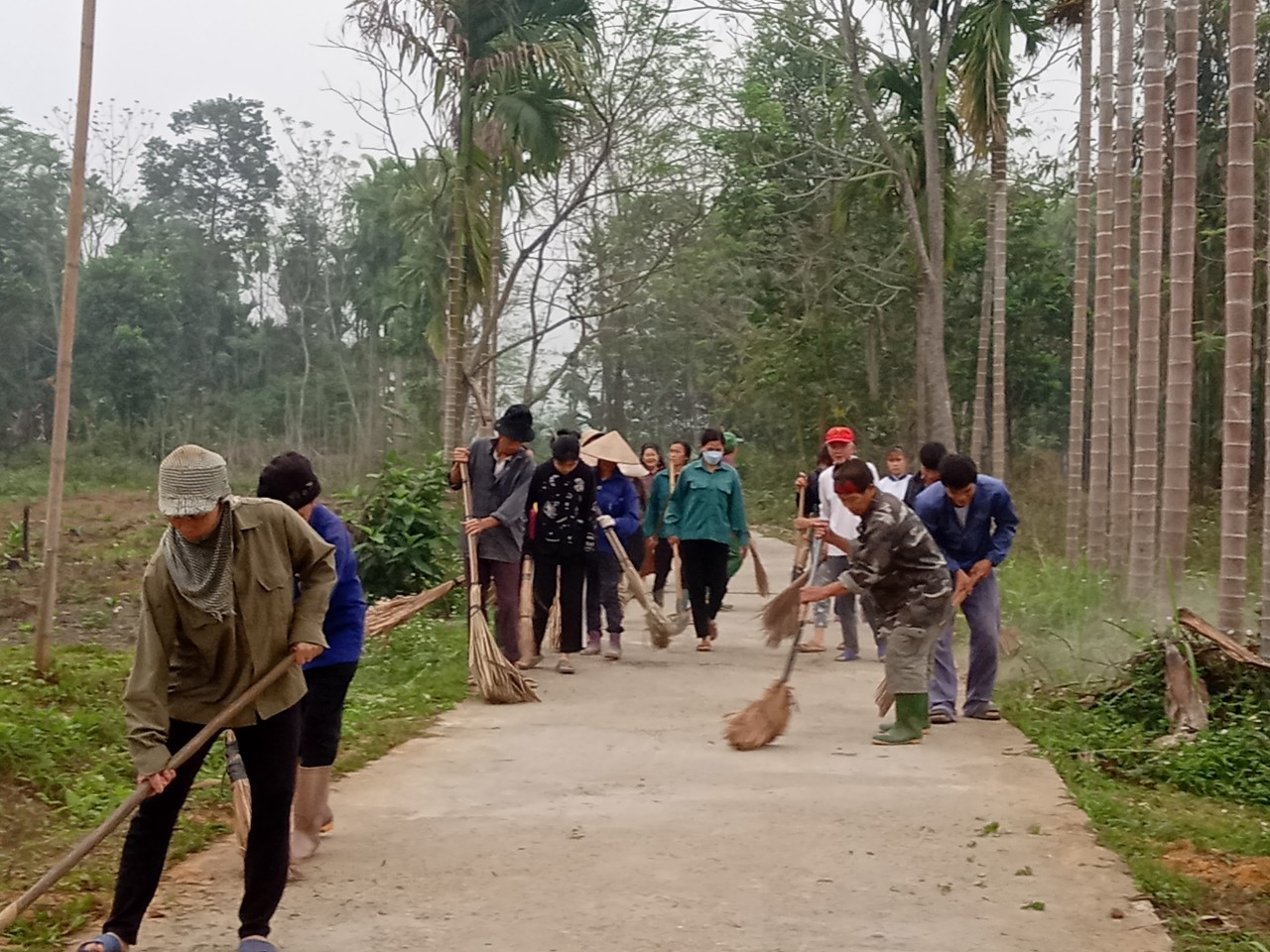 Chiêm Hóa: Khu dân cư An Quỳnh, xã Phúc Thịnh duy trì nhóm tự quản vệ sinh môi trường