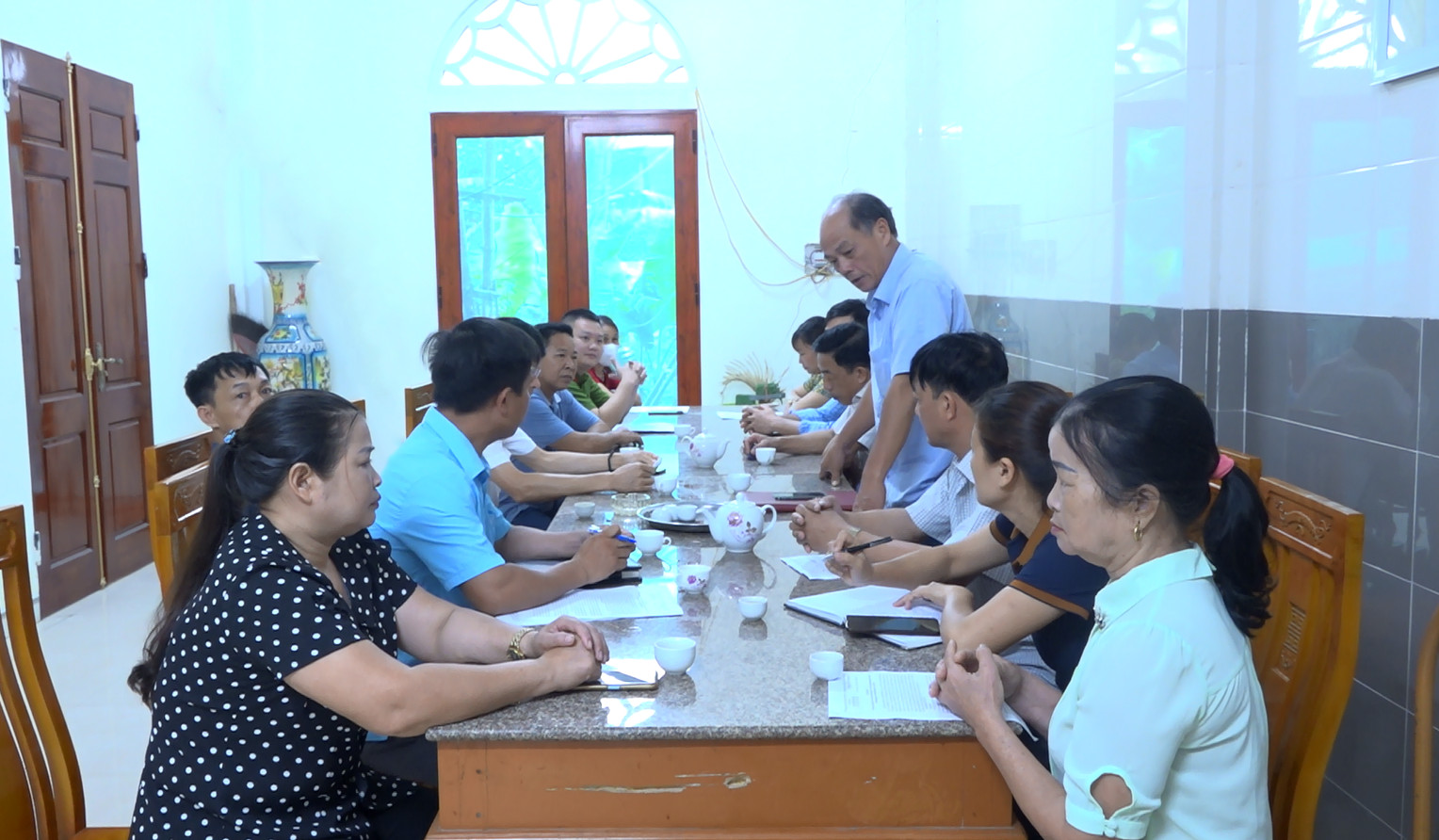 Ủy ban MTTQ huyện Sơn Dương triển khai mô hình điểm “Cơ sở tôn giáo tham gia bảo vệ môi trường ứng phó biến đổi khí hậu” năm 2023