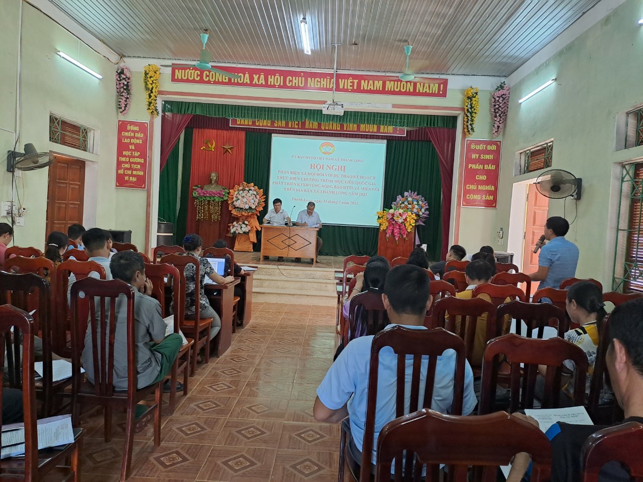 Hàm Yên: MTTQ xã Thành Long tổ chức hội nghị phản biện xã hội năm 2023