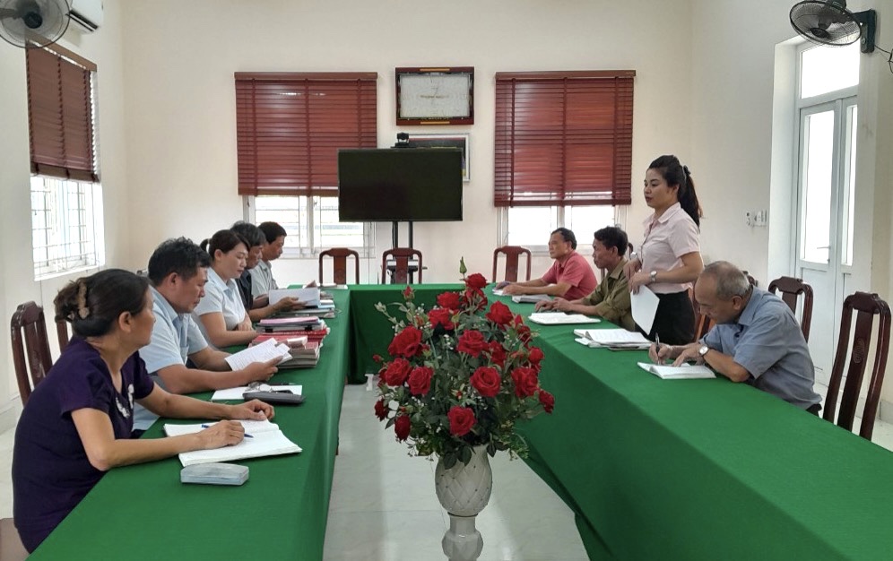 Ủy ban MTTQ và các tổ chức chính trị - xã hội phường An Tường, thành phố Tuyên Quang tổ chức giám sát về trách nhiệm của người đứng đầu cấp ủy