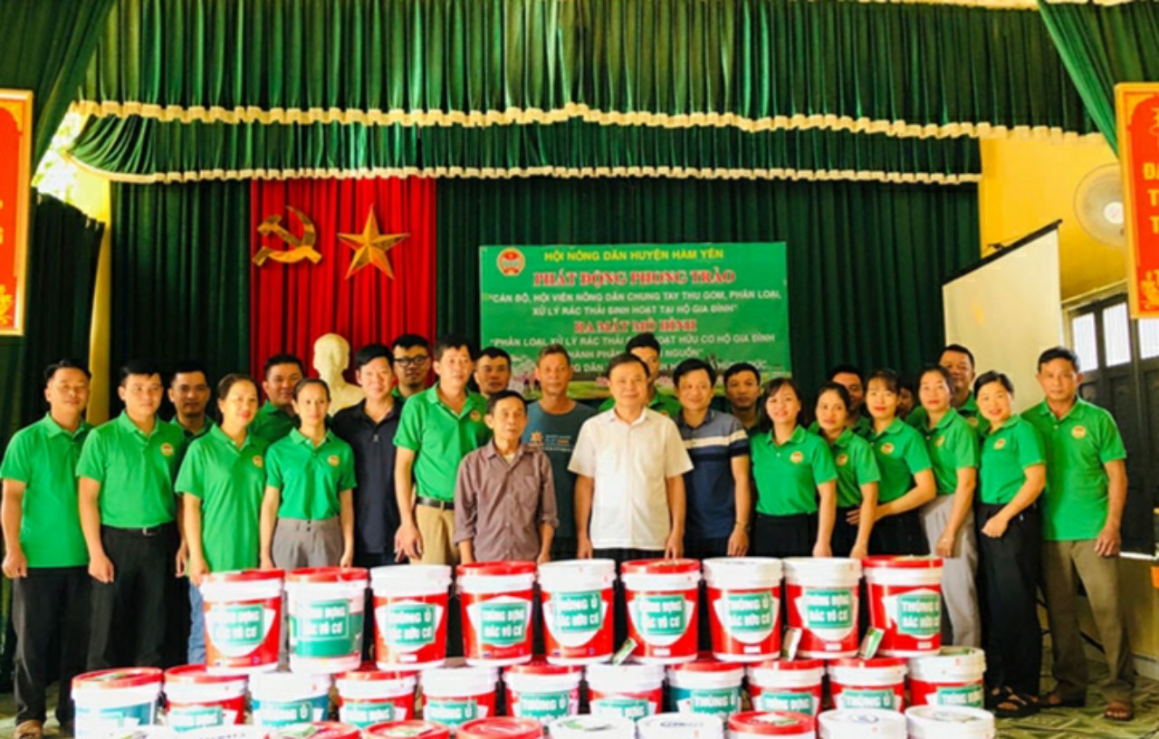 Hàm Yên: MTTQ xã Nhân Mục phát huy vai trò của các mô hình tự quản bảo vệ môi trường