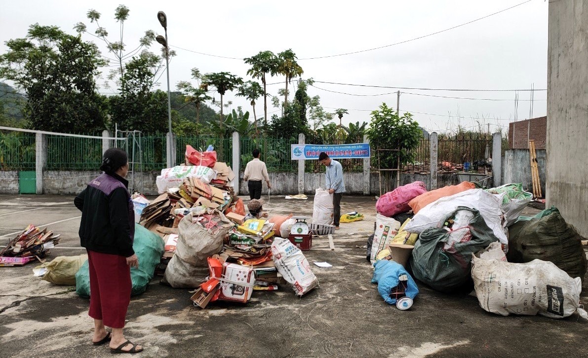 Uỷ ban MTTQ phường Đội Cấn, thành phố Tuyên Quang tích cực thực hiện Phong trào “Tuyên Quang chung tay xử lỷ rác thải và chống rác thải nhựa”