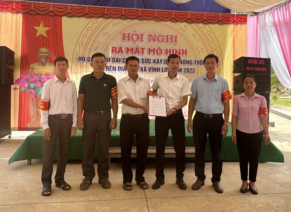 Sơn Dương: Xã Vĩnh Lợi ra mắt mô hình “Họ giáo Núi Dài chung sức xây dựng nông thôn mới”