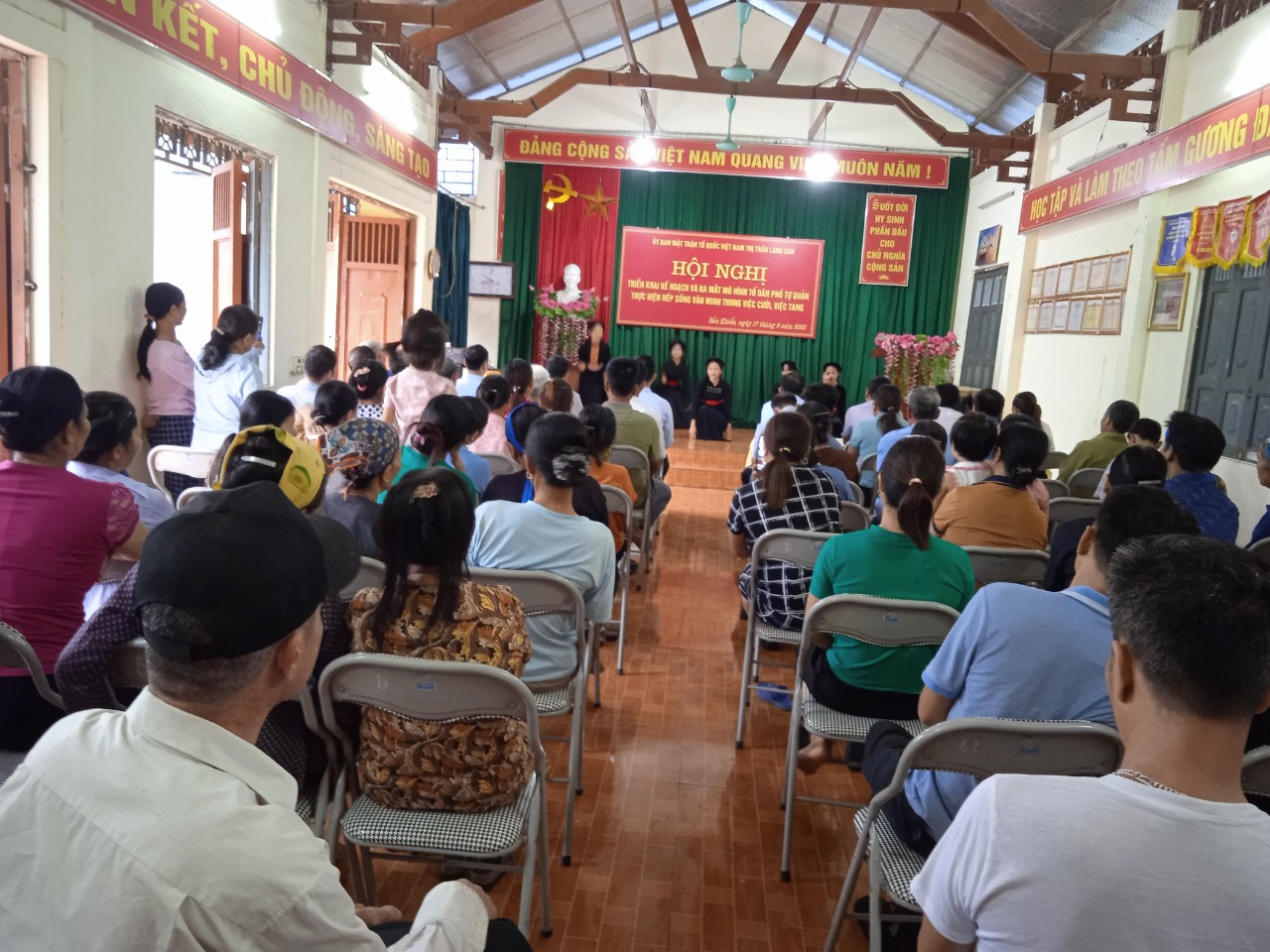 Lâm Bình: Ủy ban MTTQ thị trấn Lăng Can tổ chức hội nghị ra mắt mô hình tự quản thực hiện nếp sống văn minh trong việc cưới, việc tang năm 2023