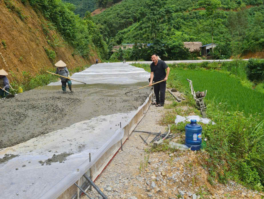 Hàm Yên: Xã Hùng Đức đẩy mạnh công tác giám sát của Ban giám sát đầu tư cộng đồng