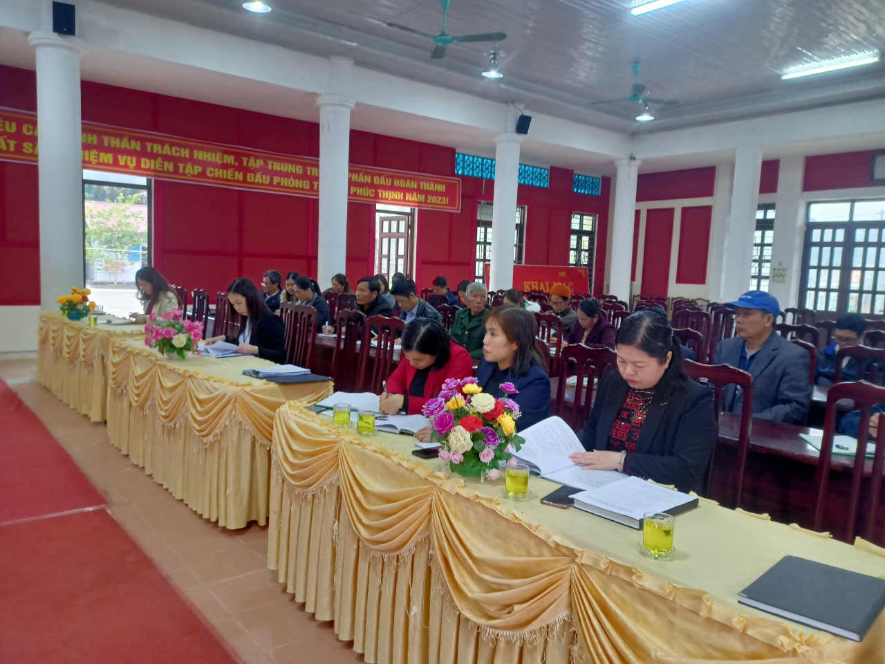 Chiêm Hóa: Ủy ban MTTQ xã Phúc Thịnh tổ chức hội nghị phản biện xã hội vào dự thảo Kế hoạch phát triển kinh tế - xã hội năm 2024