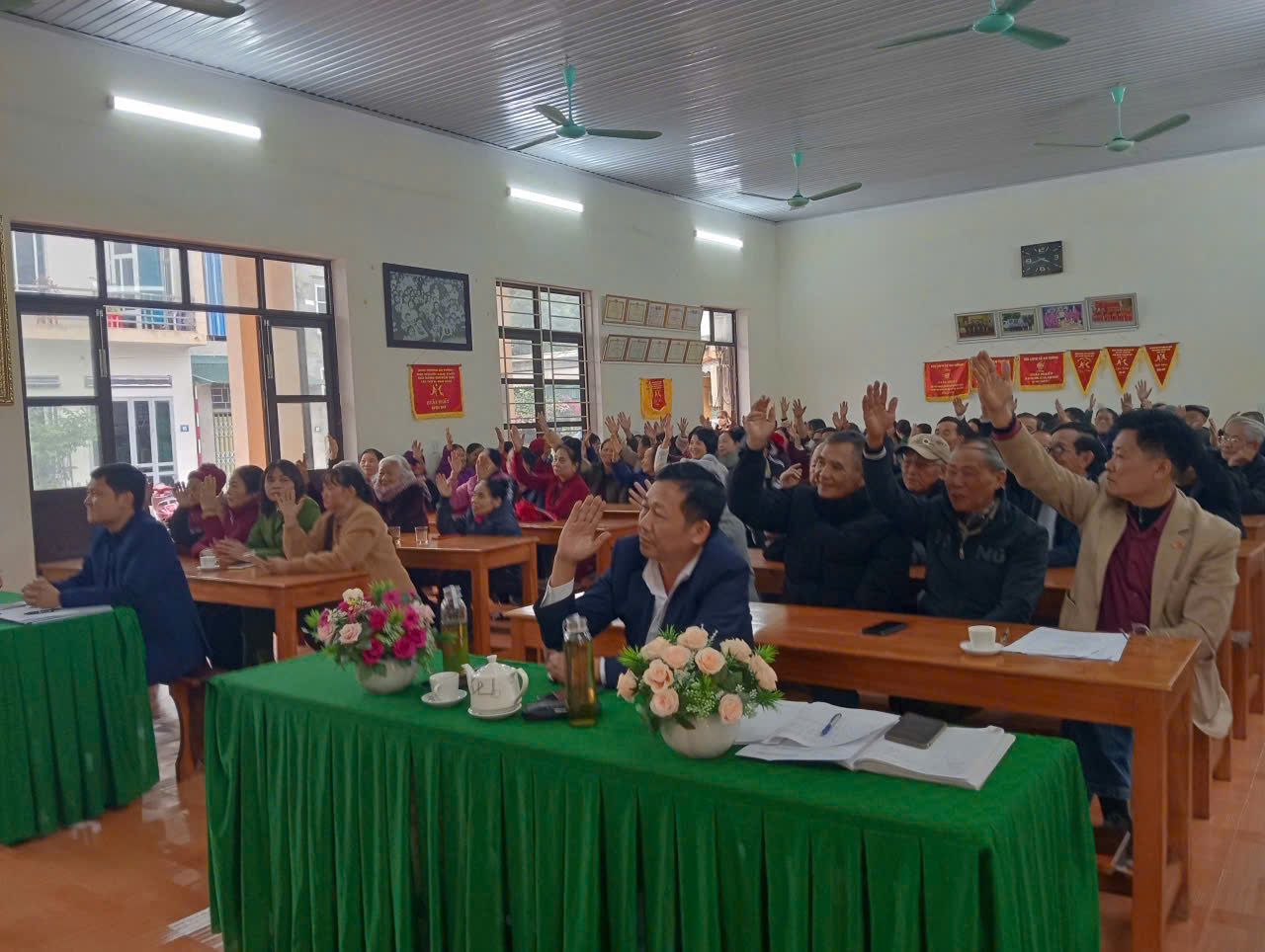 Các khu dân cư trên địa bàn phường An Tường, thành phố Tuyên Quang hoàn thành bầu cử tổ trưởng tổ dân phố và thành viên Ban Thanh tra nhân dân nhiệm kỳ 2025 - 2027