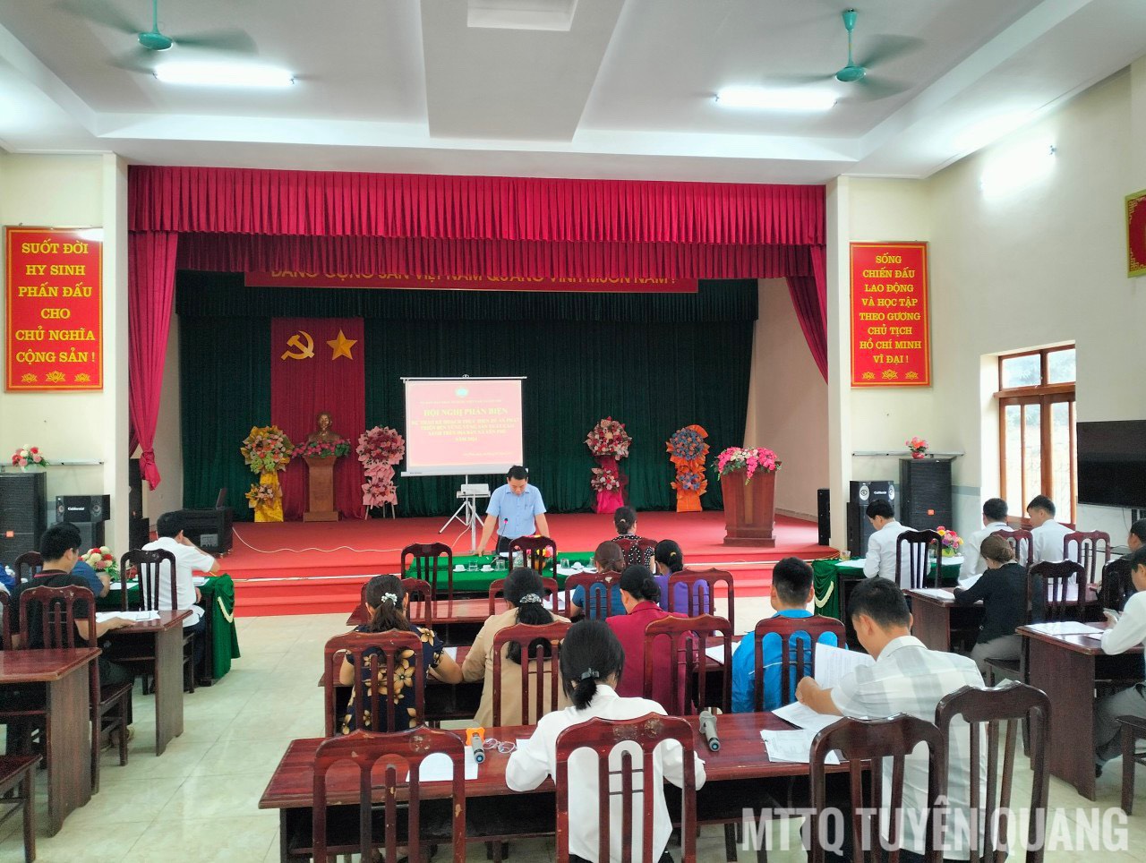 Hàm Yên: MTTQ xã Thái Hòa tổ chức hội nghị phản biện xã hội với dự thảo Kế hoạch phát triển nông nghiệp hàng hóa trên địa bàn xã năm 2024