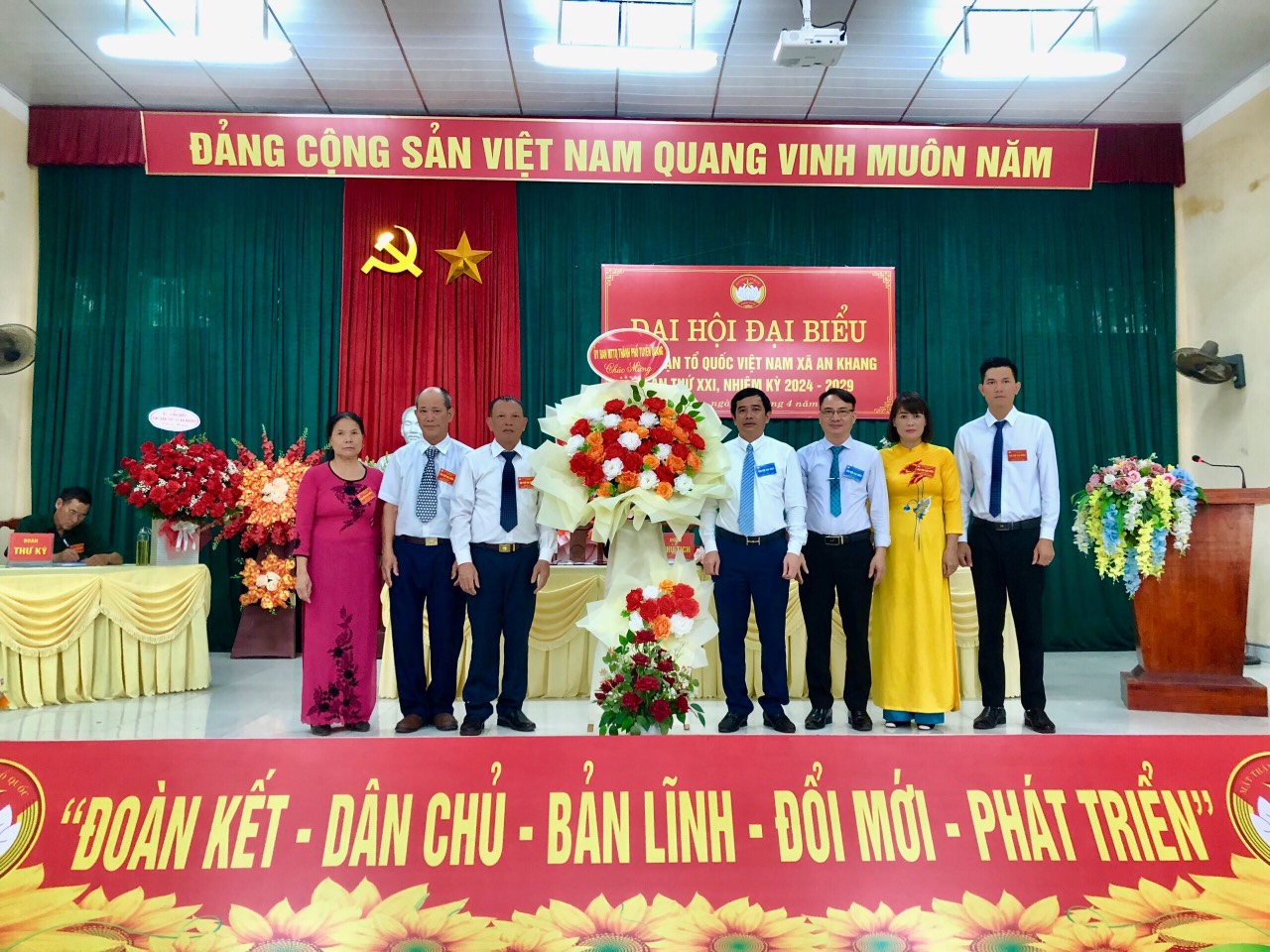 Đại hội đại biểu Mặt trận Tổ quốc Việt Nam xã An Khang, thành phố Tuyên Quang lần thứ XXI, nhiệm kỳ 2024 - 2029