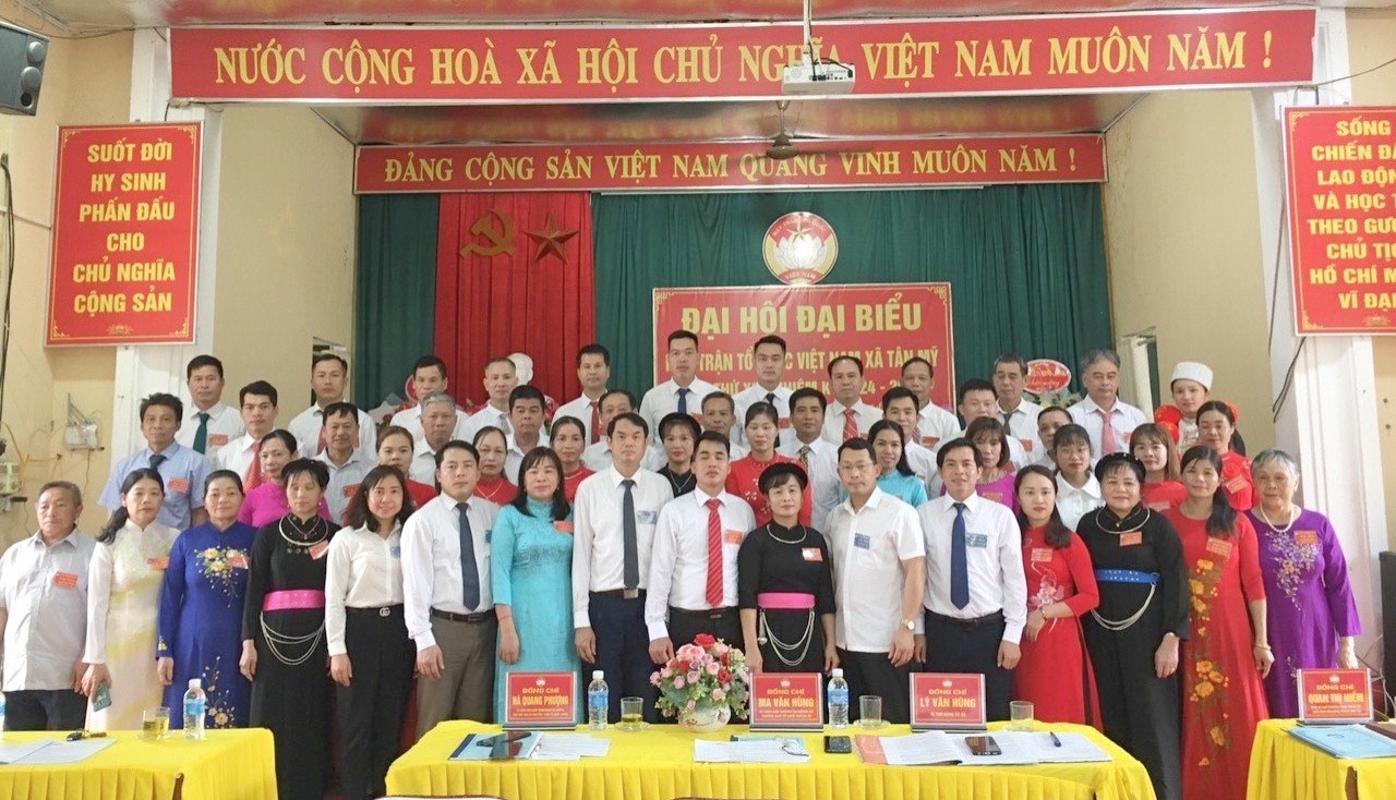 Chiêm Hóa: MTTQ xã Tân Mỹ tổ chức Đại hội đại biểu lần thứ XIX, nhiệm kỳ 2024 - 2029