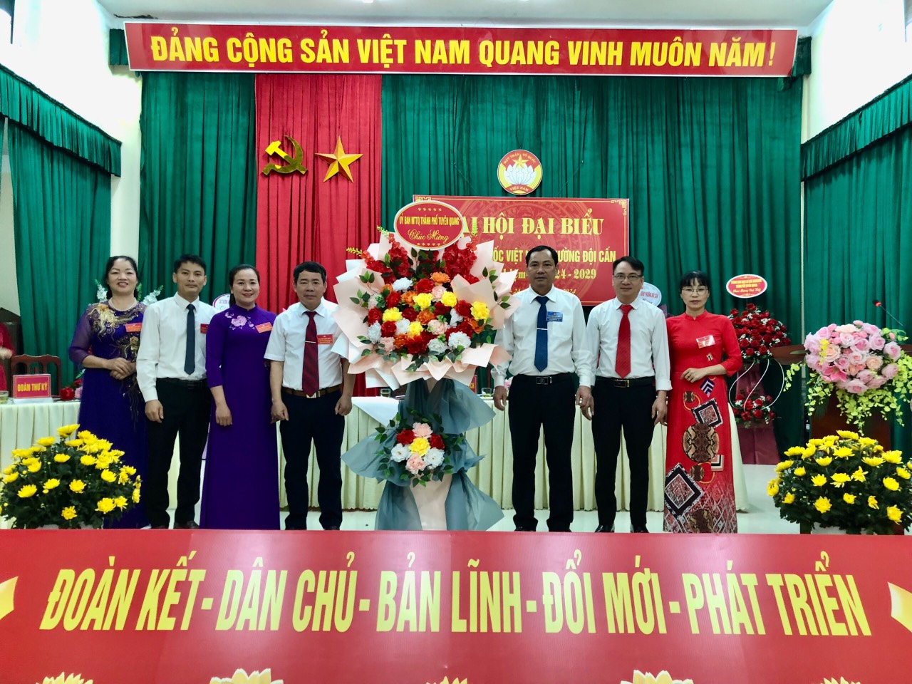 Đại hội đại biểu Mặt trận Tổ quốc Việt Nam phường Đội Cấn, thành phố Tuyên Quang lần thứ II, nhiệm kỳ 2024 - 2029