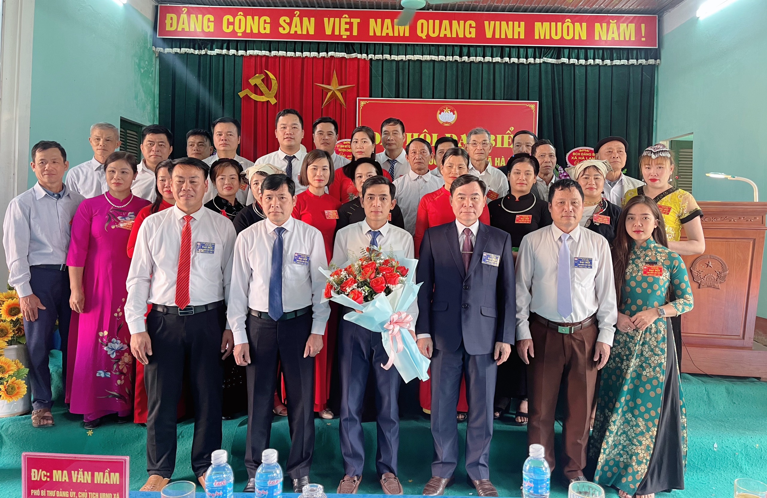 Chiêm Hóa: MTTQ xã Hà Lang tổ chức thành công Đại đại biểu MTTQ xã lần thứ X, nhiệm kỳ 2024 - 2029