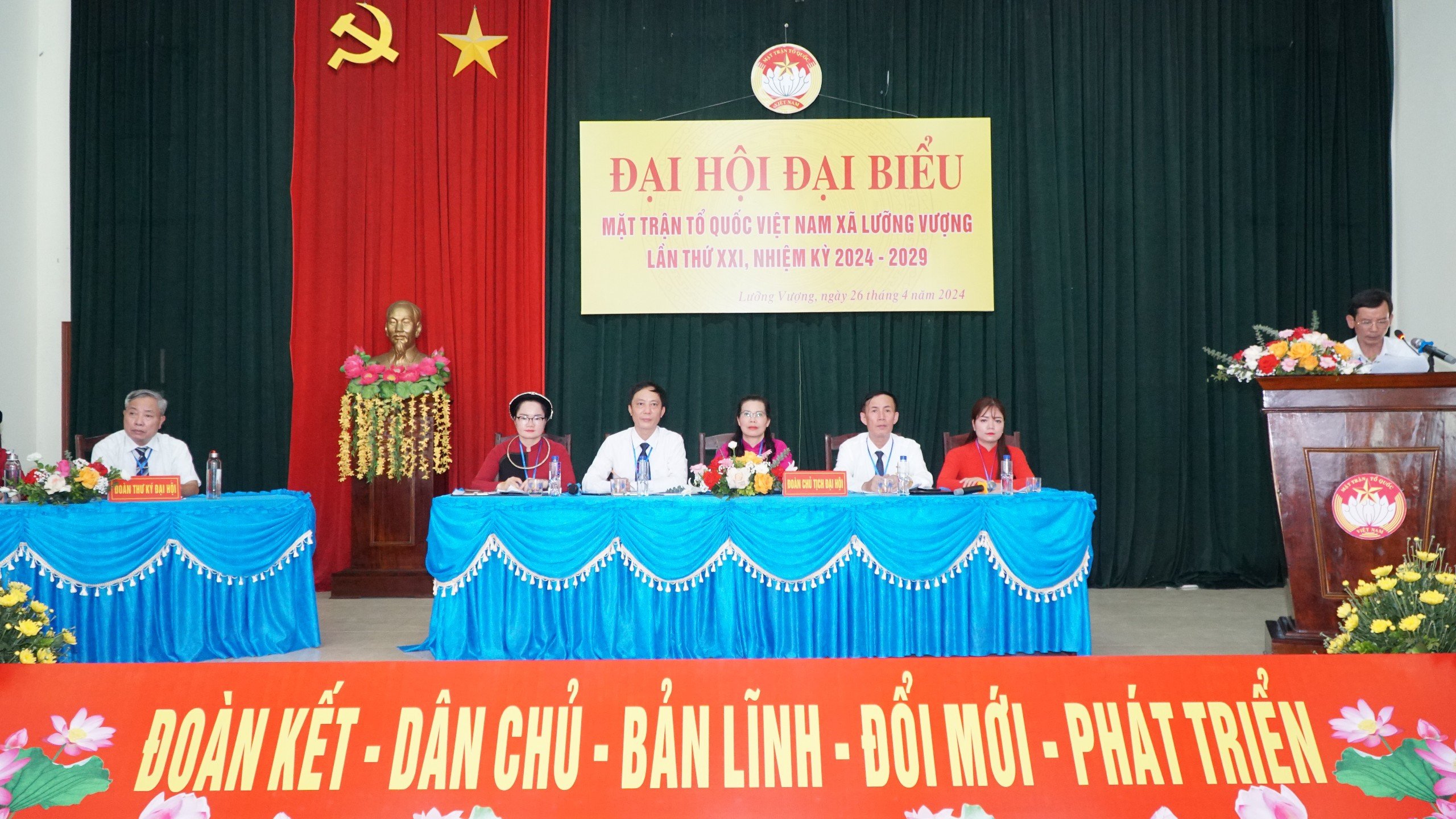 Đại hội đại biểu Mặt trận Tổ quốc Việt Nam xã Lưỡng Vượng, thành phố Tuyên Quang lần thứ, nhiệm kỳ 2024 - 2029