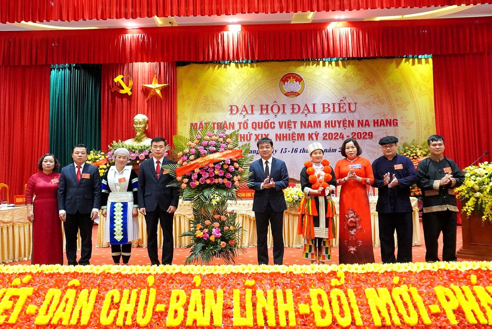 MTTQ Việt Nam huyện Na Hang lần thứ XIX, nhiệm kỳ 2024-2029 thành công tốt đẹp