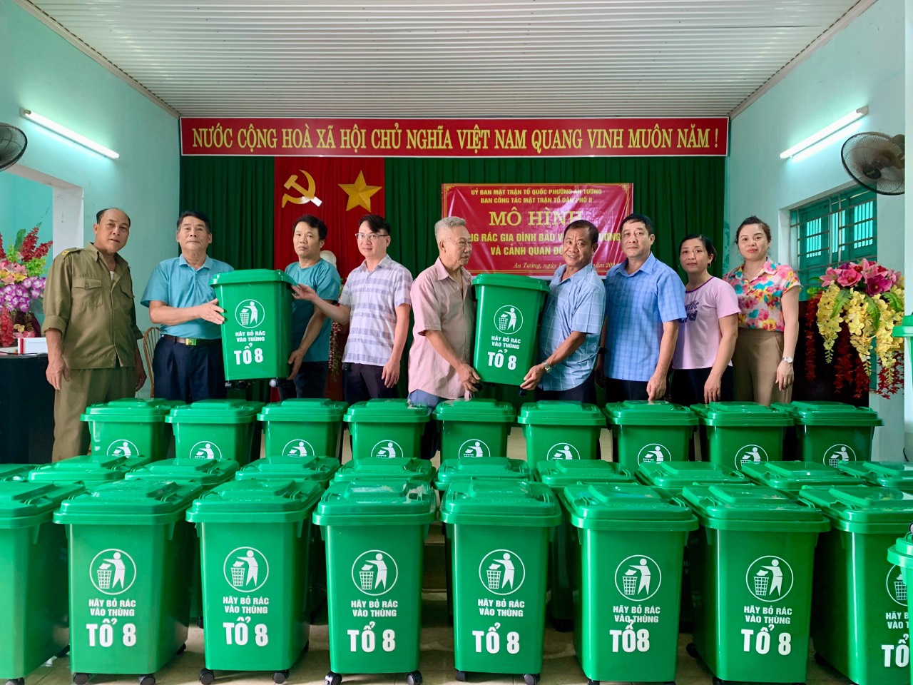 MTTQ phường An Tường, thành phố Tuyên Quang vận động nhân dân thực hiện Phong trào “Tuyên Quang chung tay xử lý rác thải và chống rác thải nhựa”