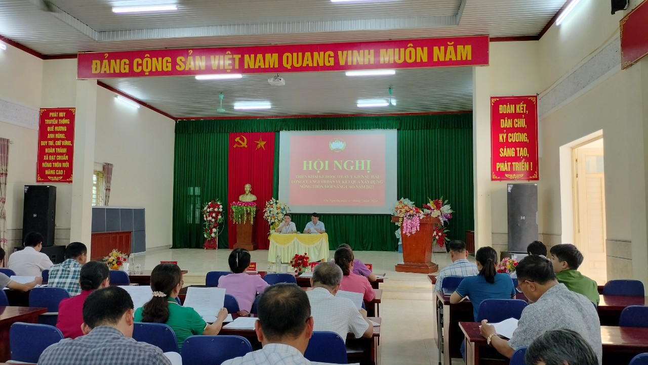 Chiêm Hóa: Ủy ban MTTQ xã Yên Nguyên triển khai lấy ý kiến sự hài lòng của người dân về xây dựng nông thôn mới nâng cao