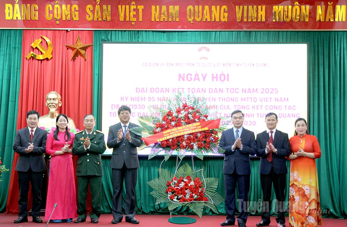 Ủy ban MTTQ Việt Nam tỉnh Tuyên Quang tổ chức Ngày hội Đại đoàn kết toàn dân tộc năm 2025