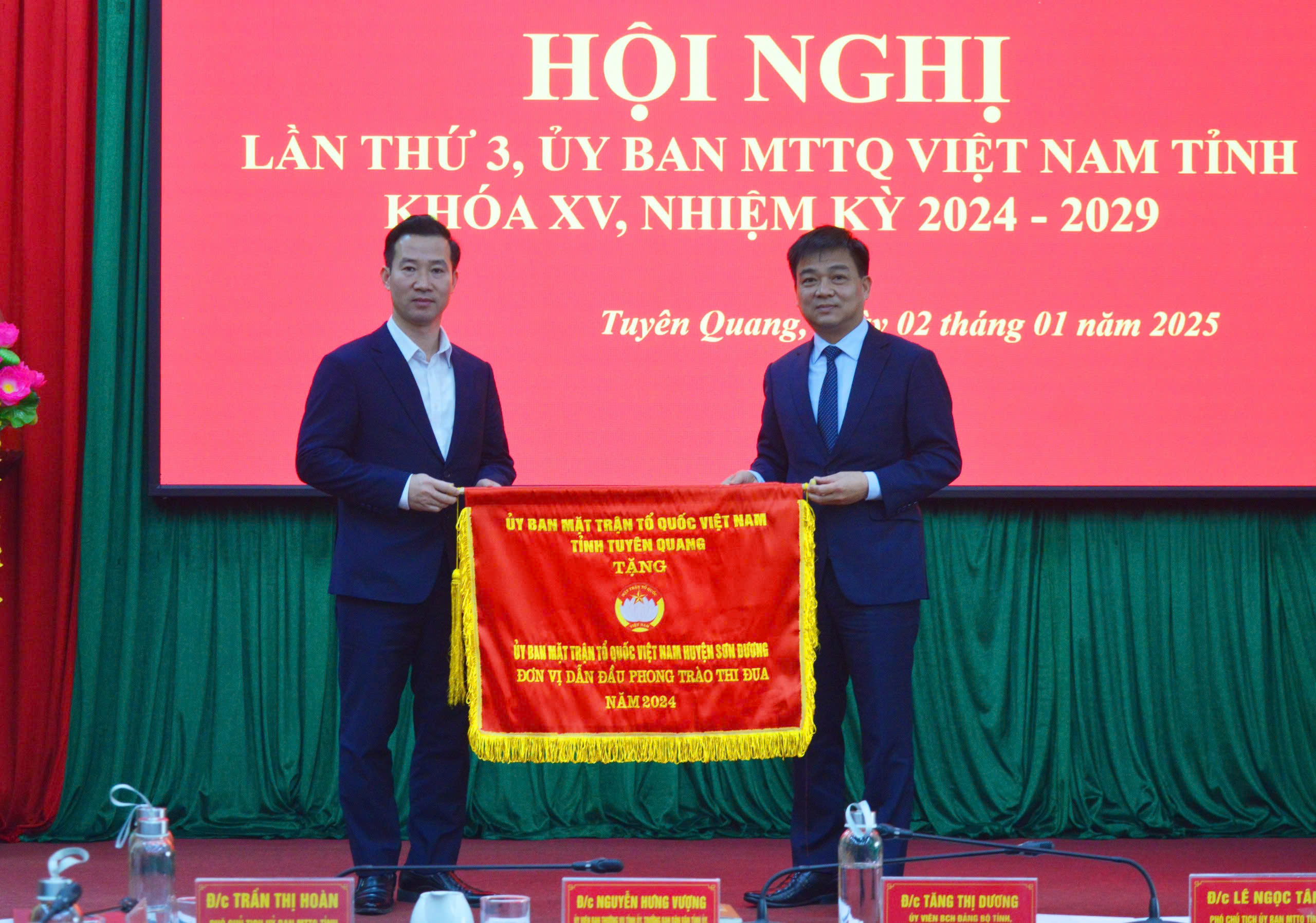 Ủy ban MTTQ Việt Nam tỉnh Tuyên Quang tổ chức hội nghị lần thứ 3, khoá XV, nhiệm kỳ 2024 -2029