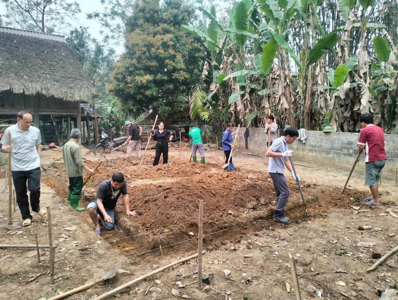 Uỷ ban MTTQ Việt Nam xã Hòa An (Chiêm Hoá) thực hiện tuyên truyền, vận động đẩy nhanh tiến độ xóa nhà tạm, nhà dột nát