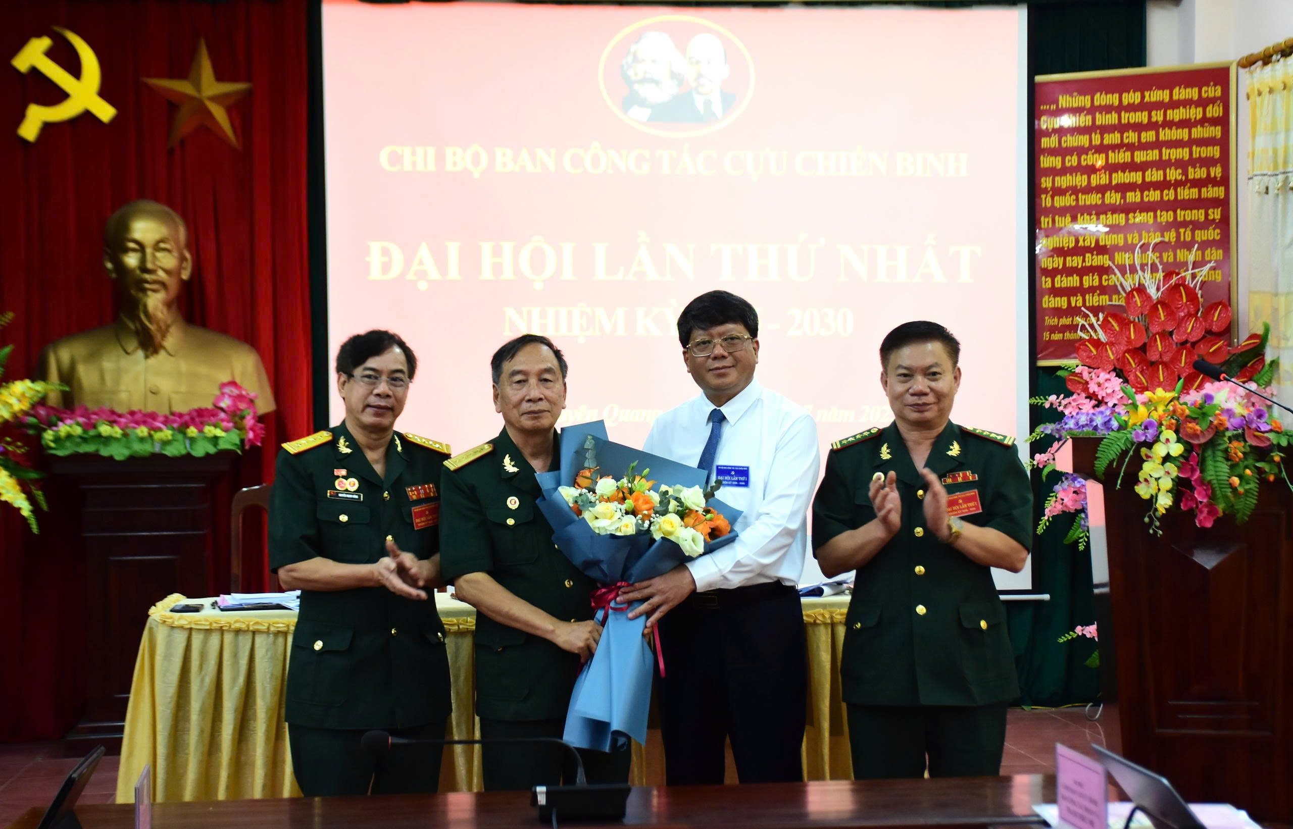 Đại hội Chi bộ Ban công tác Cựu chiến binh tỉnh lần thứ nhất, nhiệm kỳ 2025-2030