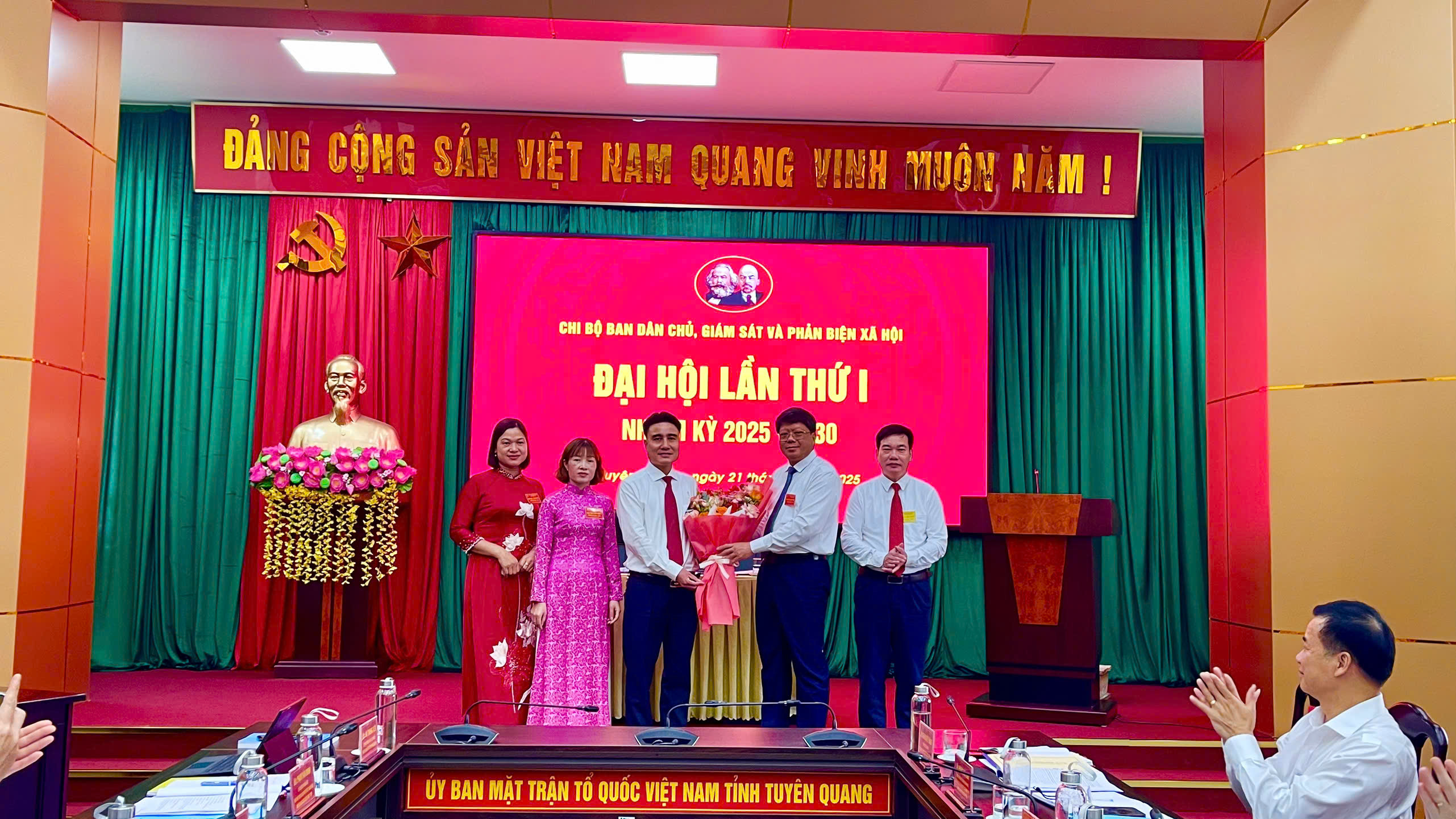 Chi bộ Ban Tổ chức, Kiểm tra tổ chức thành công Đại hội lần thứ I, nhiệm kỳ 2025-2030