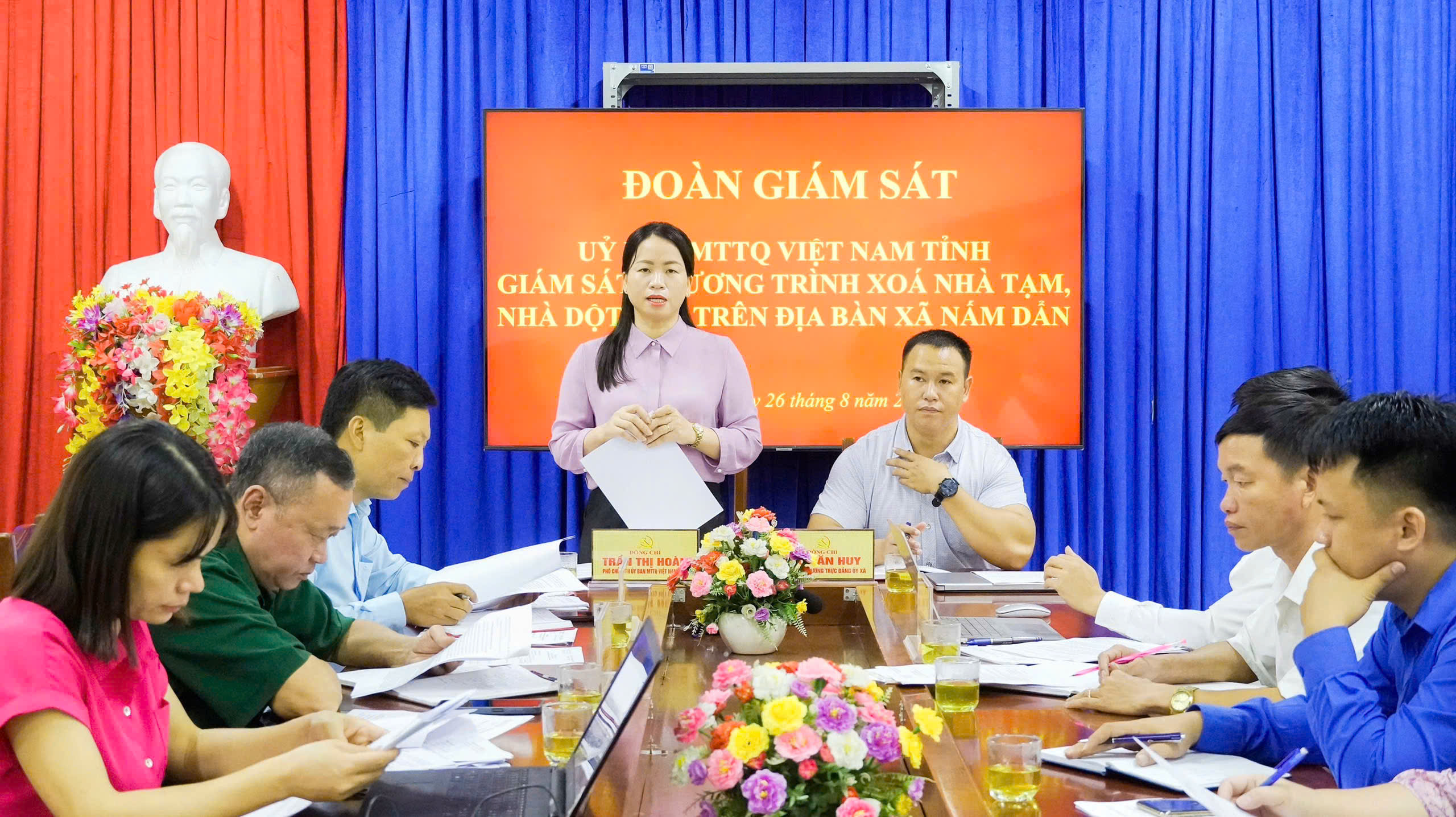 Giám sát việc triển khai thực hiện Chương trình xóa nhà tạm, nhà dột nát trên địa bàn tỉnh Đợt 2 năm 2025