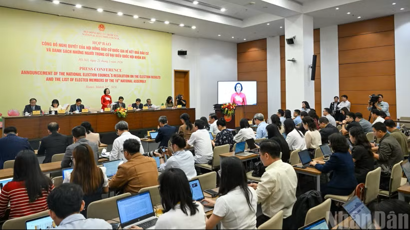Hội đồng Bầu cử quốc gia xác nhận tư cách đại biểu Quốc hội Khóa XVI với 500 người trúng cử