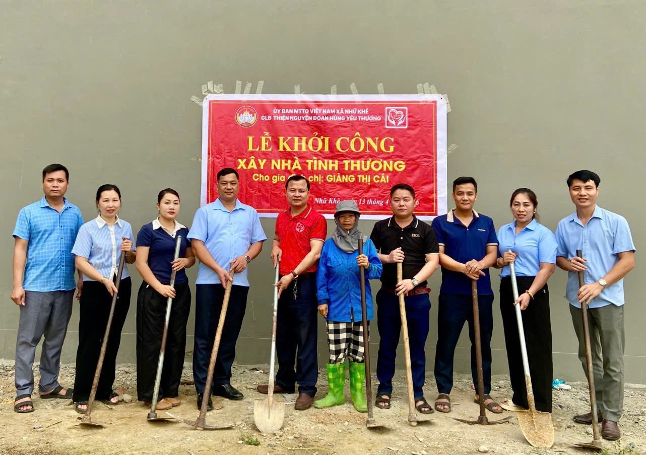 NHỮ KHÊ: Ủy ban MTTQ xã Nhữ Khê chung tay hỗ trợ hộ nghèo thôn Cây Thị ổn định chỗ ở