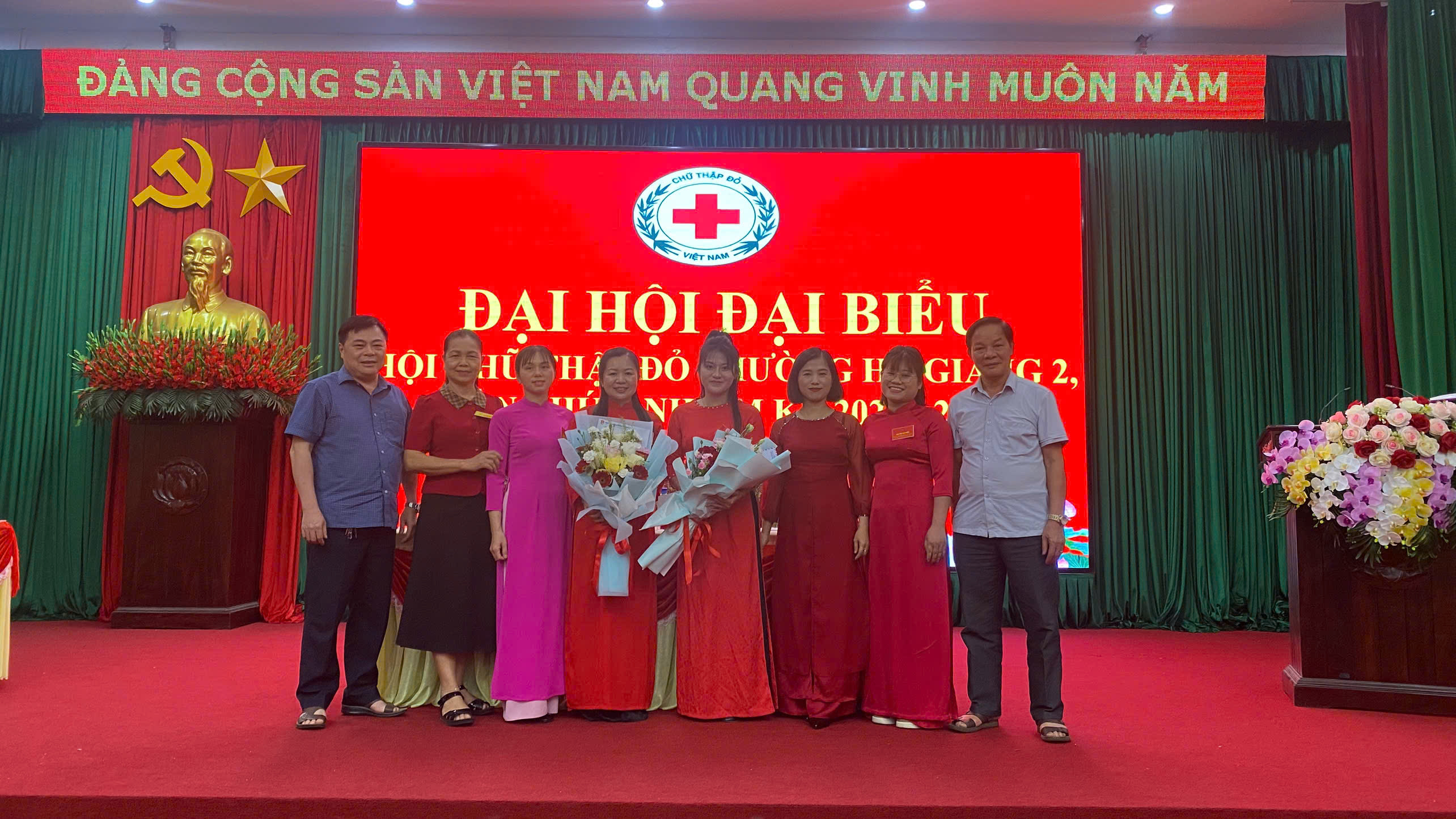 PHƯỜNG HÀ GIANG 2:  Tổ chức thành công Đại hội đại biểu Hội Chữ thập đỏ phường Hà Giang 2 lần thứ I, nhiệm kỳ 2026 – 2031