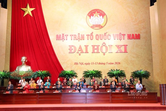1.136 đại biểu tham dự Đại hội đại biểu toàn quốc Mặt trận Tổ quốc Việt Nam lần thứ XI, nhiệm kỳ 2026 - 2031