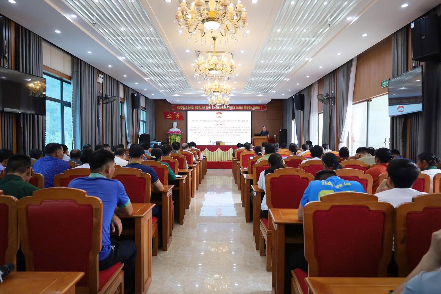 Ủy ban MTTQ Việt Nam xã Bắc Mê tổ chức Hội nghị phản biện đối với dự thảo phương án sắp xếp, tổ chức lại các thôn trên địa bàn xã