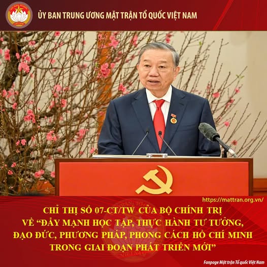 Chỉ thị số 07-CT/TW của Bộ Chính trị về 