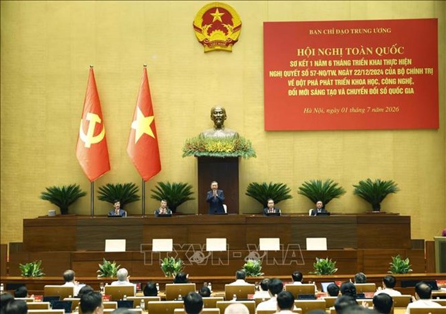 Tổng Bí thư, Chủ tịch nước Tô Lâm: Thực hiện Nghị quyết 57 phải tạo được sản phẩm và giá trị cụ thể