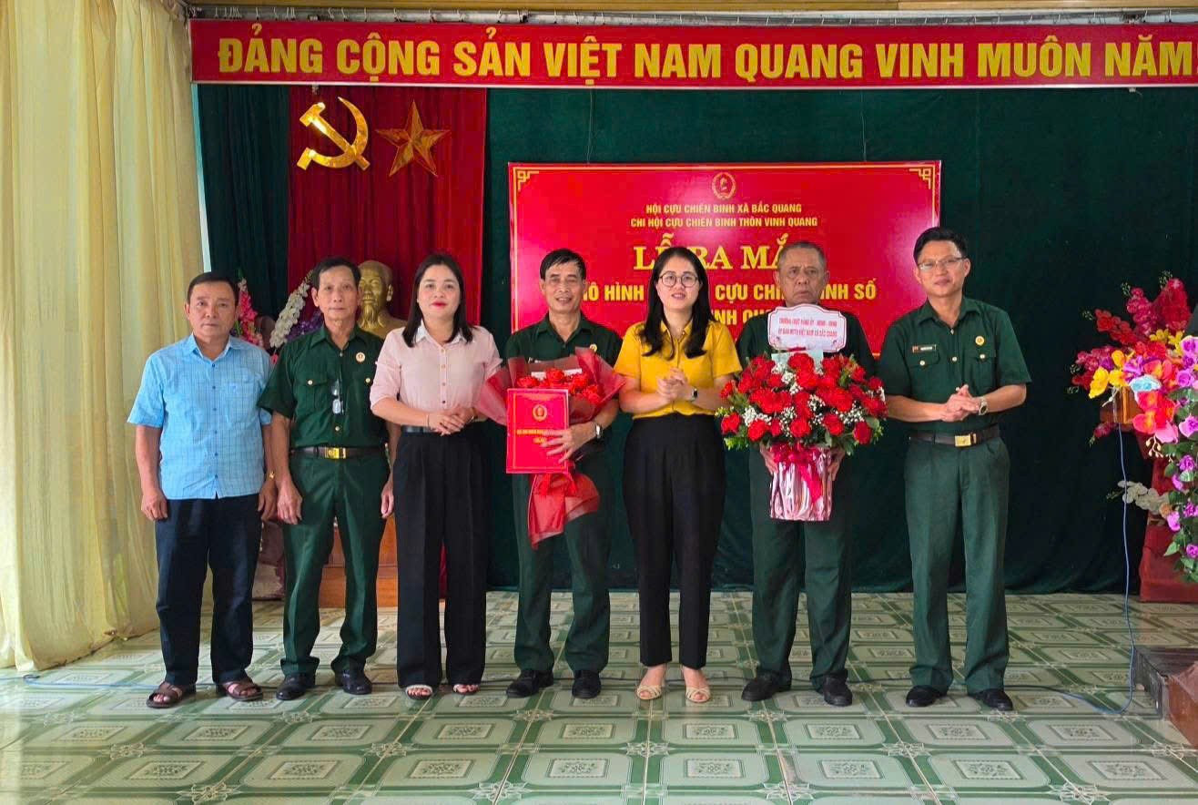 Bắc Quang ra mắt mô hình “Chi hội Cựu chiến binh số” đầu tiên trên địa bàn tỉnh