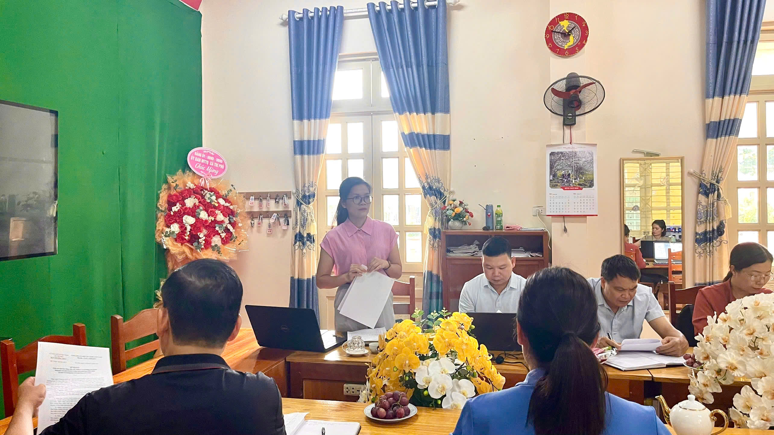 ỦY BAN MTTQ VIỆT NAM XÃ TRI PHÚ GIÁM SÁT VIỆC THU, CHI, QUẢN LÝ VÀ SỬ DỤNG CÁC KHOẢN ĐÓNG GÓP TẠI CÁC TRƯỜNG HỌC