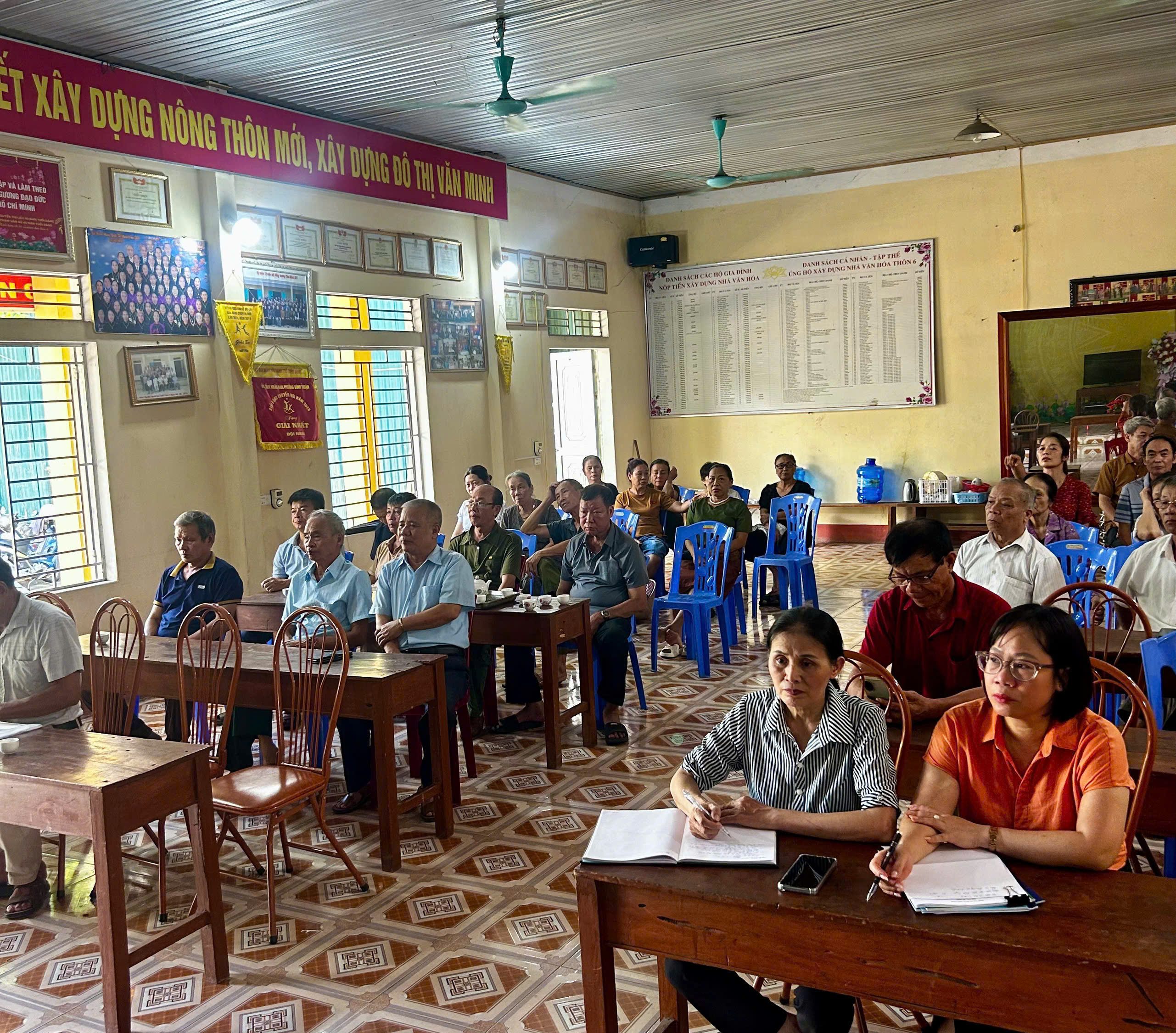 PHƯỜNG BÌNH THUẬN: BAN CÔNG TÁC MẶT TRẬN CÁC TỔ DÂN PHỐ  TỔ CHỨC HỘI NGHỊ BẦU THÀNH VIÊN BAN THANH TRA NHÂN DÂN