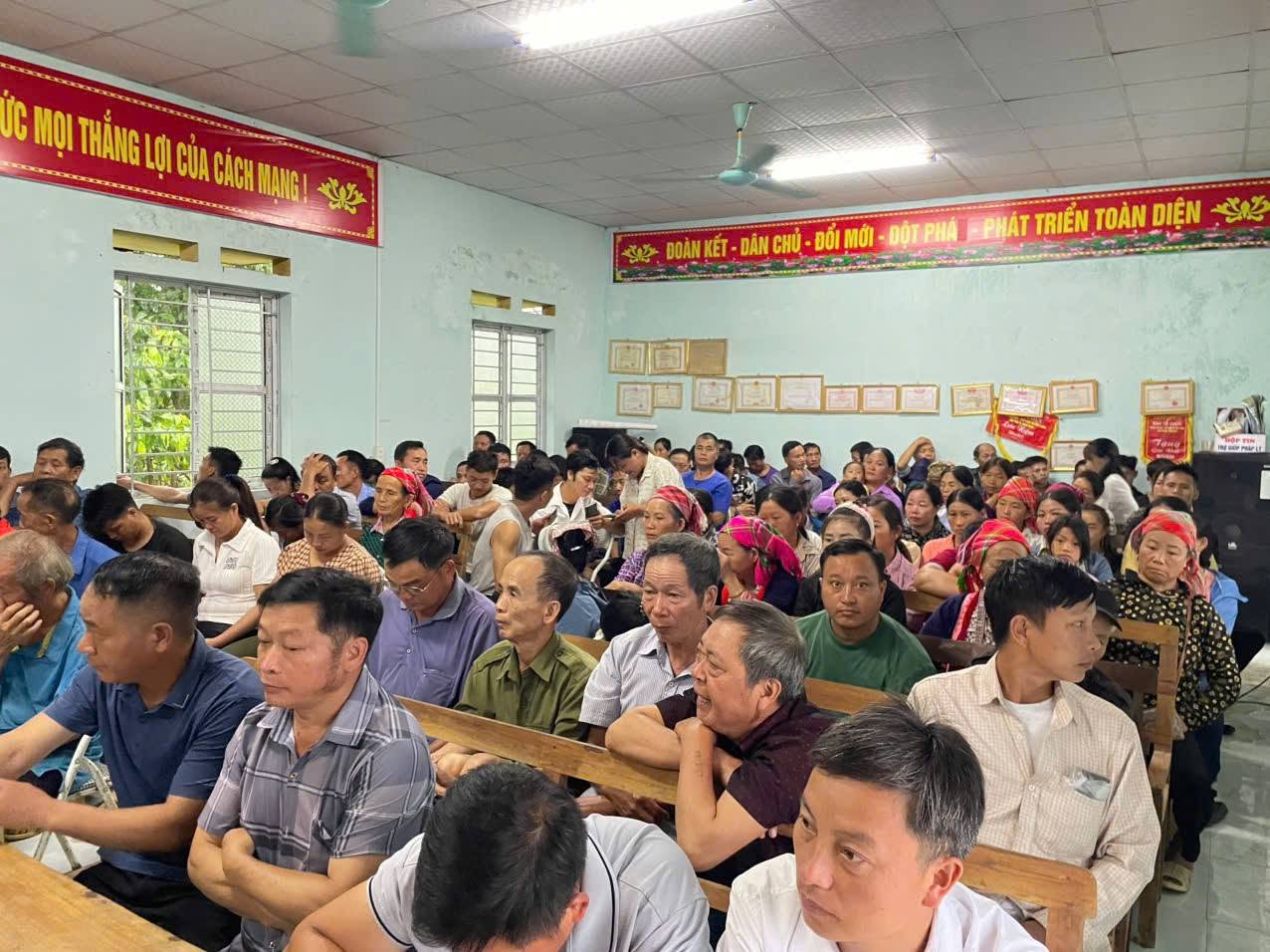 XÃ LIÊN HIỆP: Thôn Xuân Mới tổ chức thành công Hội nghị toàn thể nhân dân lần thứ nhất sau sáp nhập