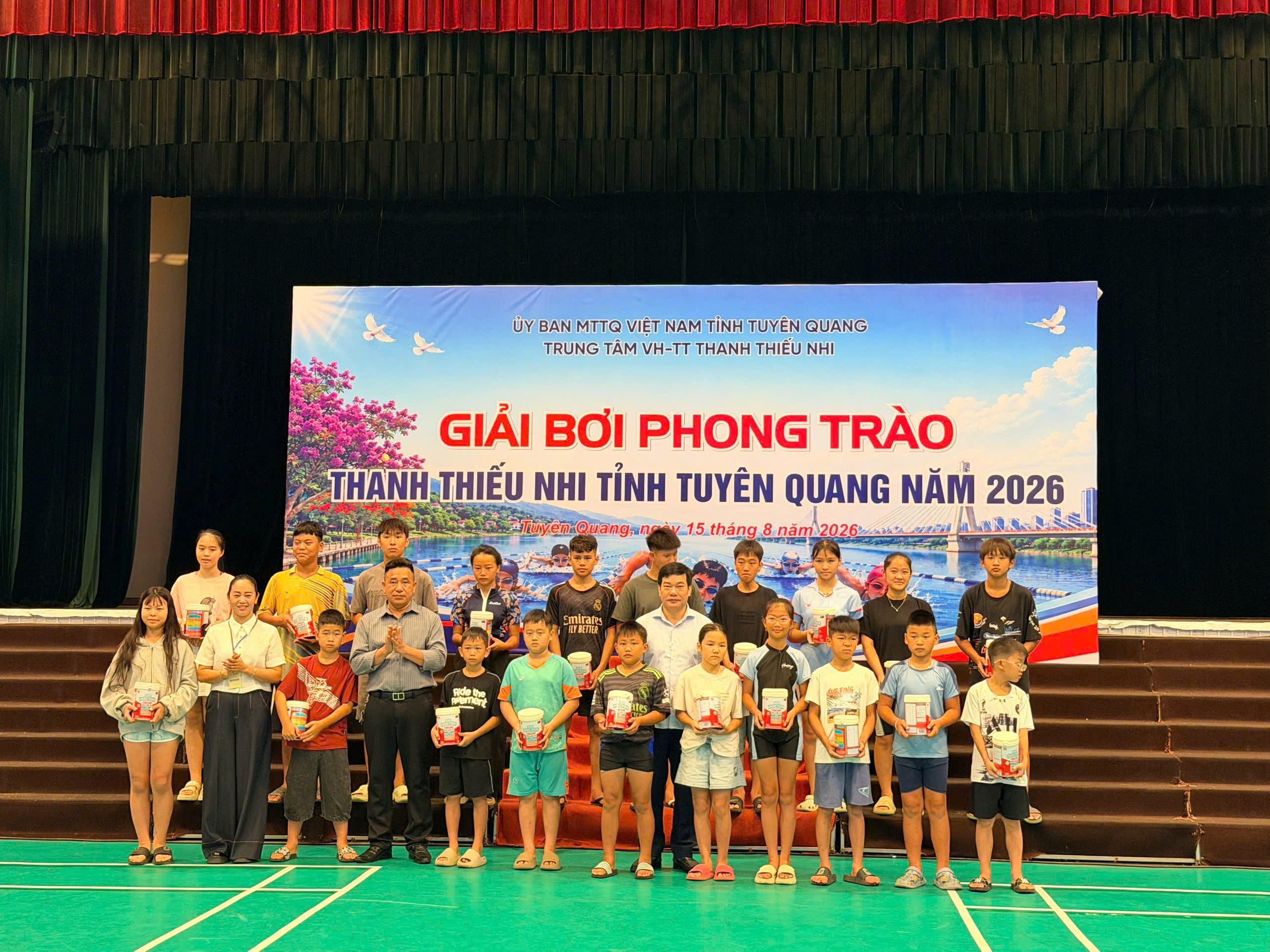 KHAI MẠC GIẢI BƠI PHONG TRÀO THANH THIẾU NHI TỈNH TUYÊN QUANG NĂM 2026