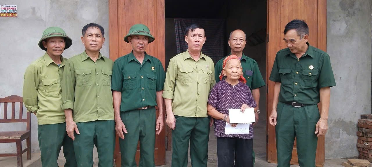 Hội Cựu chiến binh phường An Tường giúp hội viên nghèo sửa chữa nhà ở