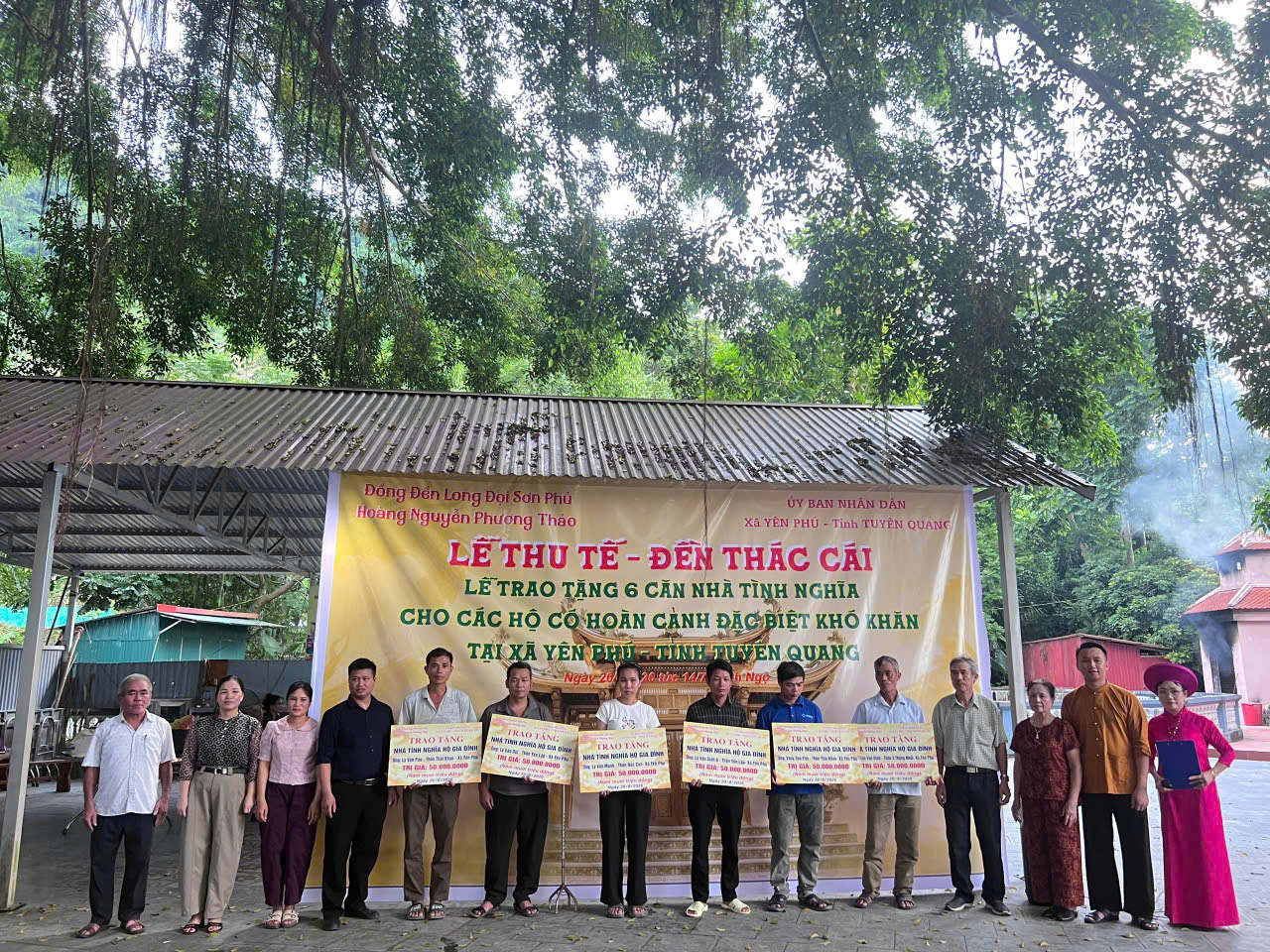 XÃ YÊN PHÚ TIẾP NHẬN NGUỒN LỰC XÃ HỘI HÓA HỖ TRỢ 6 HỘ NGHÈO LÀM NHÀ NĂM 2026