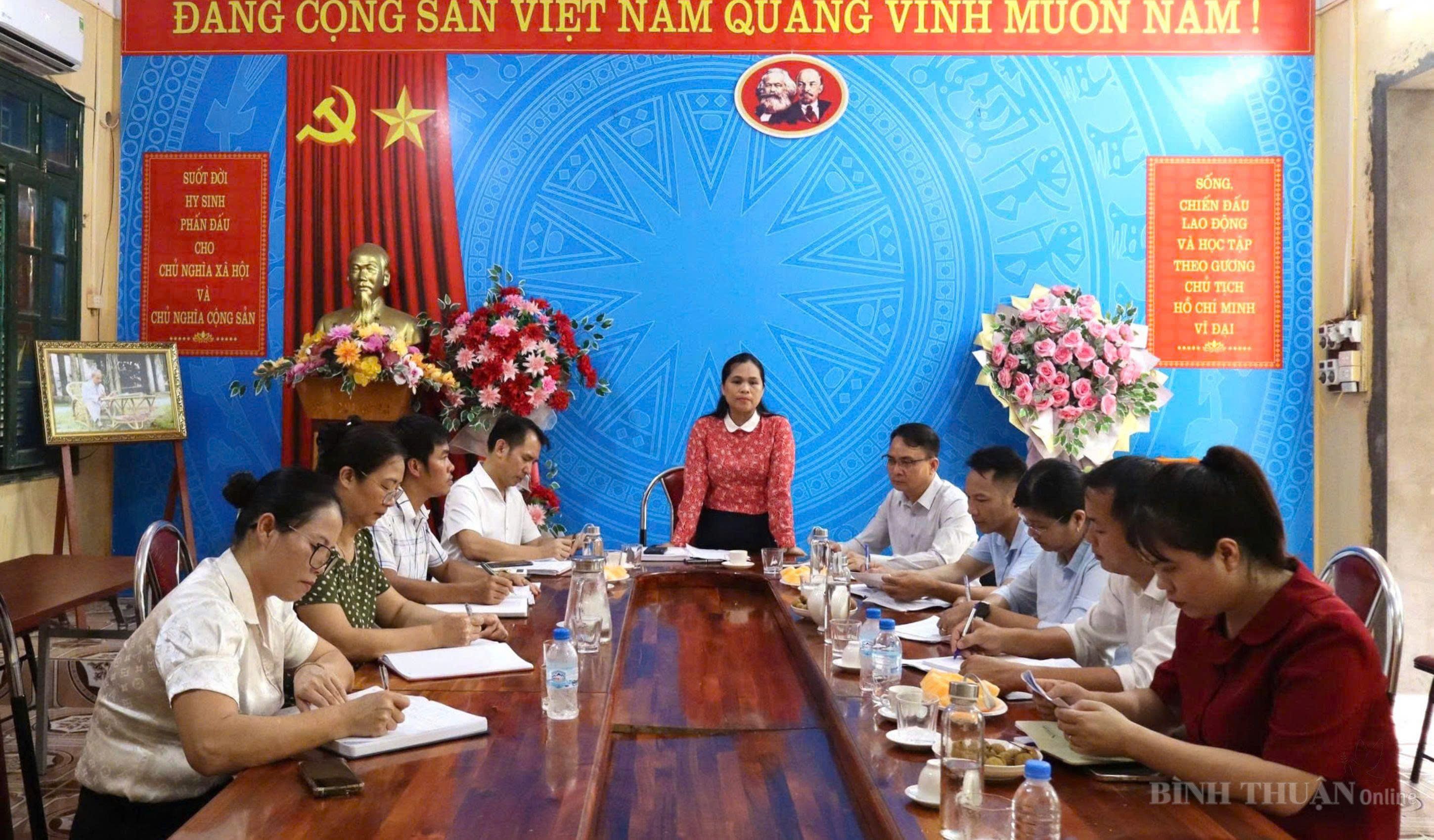 PHƯỜNG BÌNH THUẬN: THƯỜNG TRỰC HĐND, UBND, ỦY BAN MTTQ VIỆT NAM PHỐI HỢP KHẢO SÁT CÔNG TÁC CHUẨN BỊ NĂM HỌC 2026 - 2027
