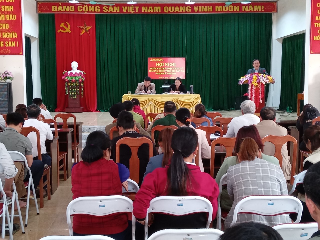 MTTQ xã Hòa An (Chiêm Hóa) phối hợp tổ chức hội nghị triển khai kế ...