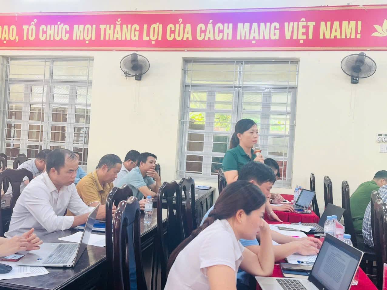 XÃ TRUNG HÀ: TỔ CHỨC HỘI NGHỊ ĐỐI THOẠI GIỮA NGƯỜI ĐỨNG ĐẦU CẤP ỦY, CHÍNH QUYỀN VỚI NHÂN DÂN NĂM 2026