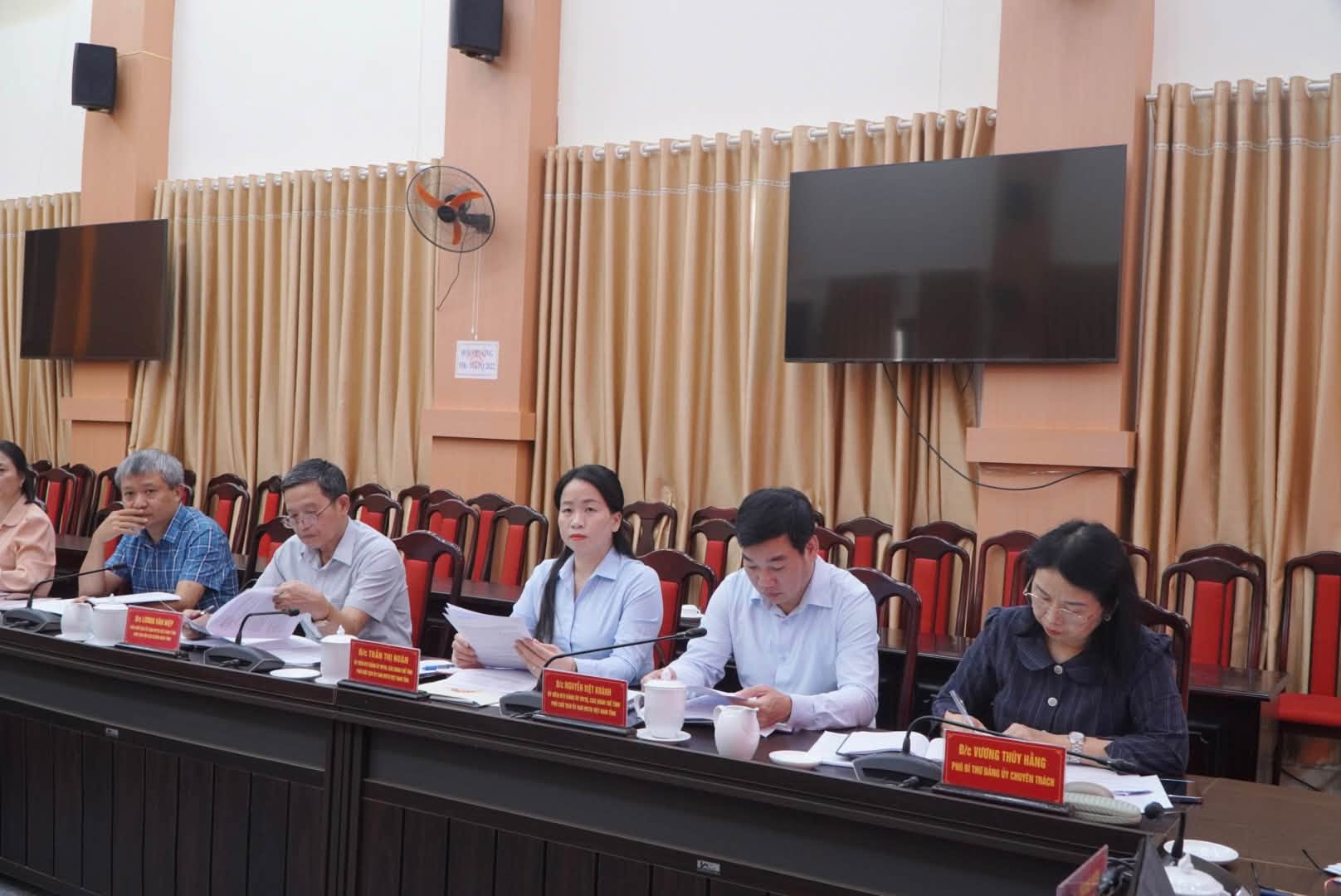Ban Thường vụ Đảng uỷ MTTQ, các đoàn thể tỉnh cho ý kiến về công tác chuẩn bị Đại hội đại biểu Câu lạc bộ Tân Trào, nhiệm kỳ 2026 - 2031